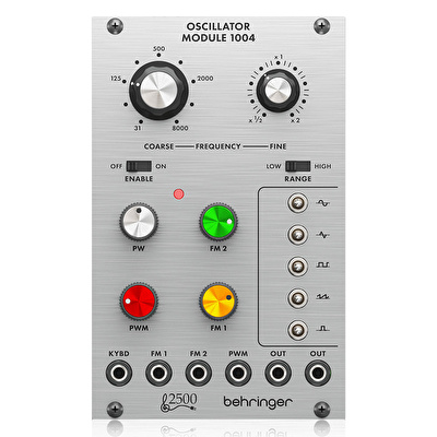 BEHRINGER 2500 Serisi Çift Çekirdekli VCO Modülü